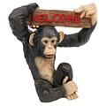 Design Toscano Monkey Business Jungle Welcome Statue QL1555141